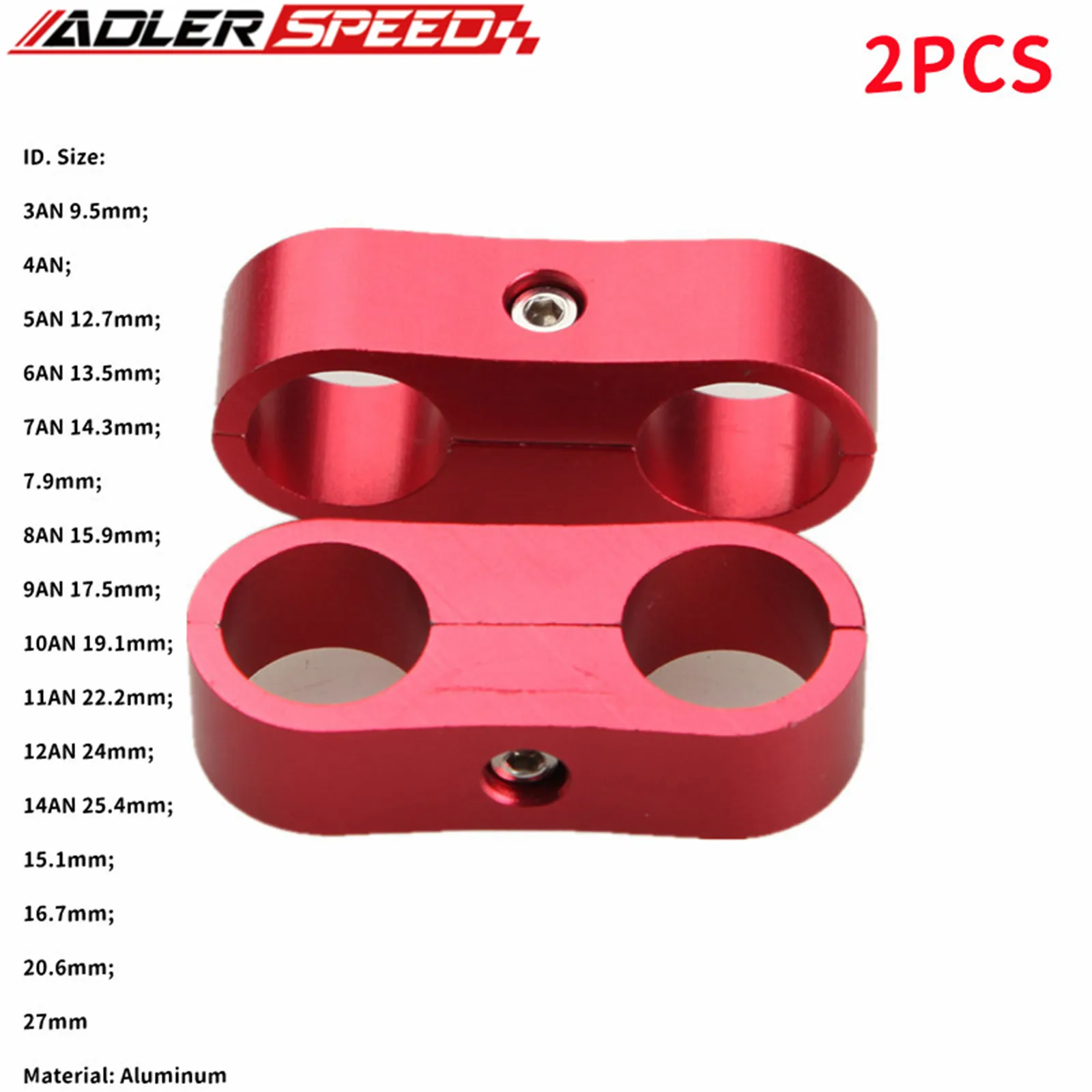 Универсальный шланг для топлива и воды AN3AN4 AN6 AN8 AN10 AN12 AN27 2 шт.