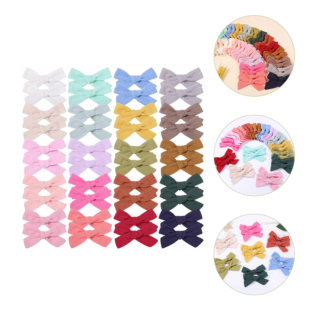 

40pcs Hair Bows Hair Clips for Girls Hair Barrettes Hair Bows for