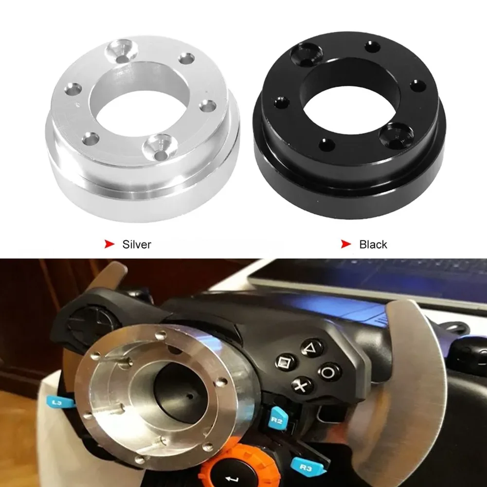 Фото Адаптер-переходник для руля Logitech G25 G27 G29 G920, 70 мм PCD, алюминиевый, для модификации гоночных симуляторов №2