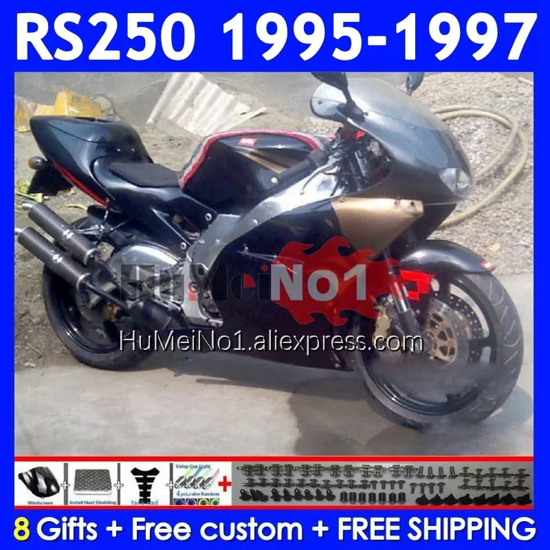 Корпус для Aprilia RS250 RSV250RR RS-250 RSV250 R 317No.1 в наличии цветной RS 250 RSV RR 1995 1996 1997 RS250R 95 96 97