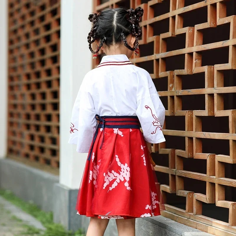 Традиционный костюм ханьфу в древнем китайском стиле танцевальное платье для