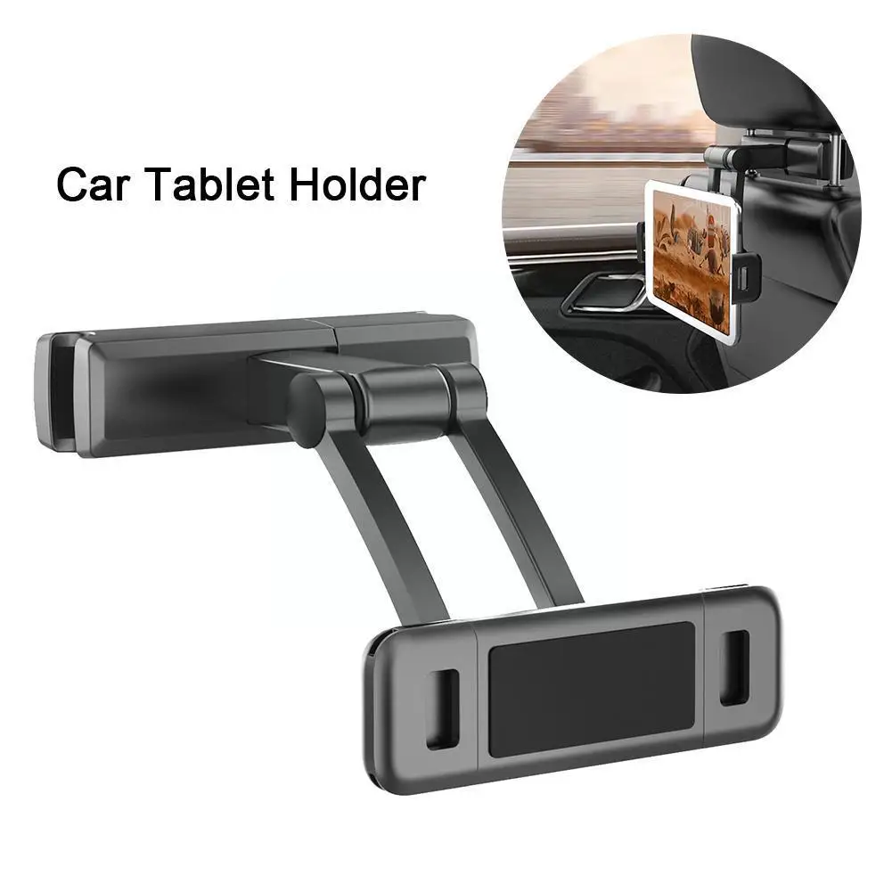 

Автомобильный держатель для телефона на заднюю подушку, подставка для планшета в машину, монтажный кронштейн на подголовник заднего сидень...
