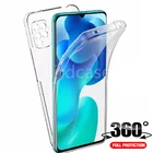 Двойные Чехлы для Xiaomi Mi 11i Mi 10T Lite Redmi 10 Prime 9T Redmi Note 10 Lite 10T 10S Pro 5G 360 полноразмерный противоударный чехол