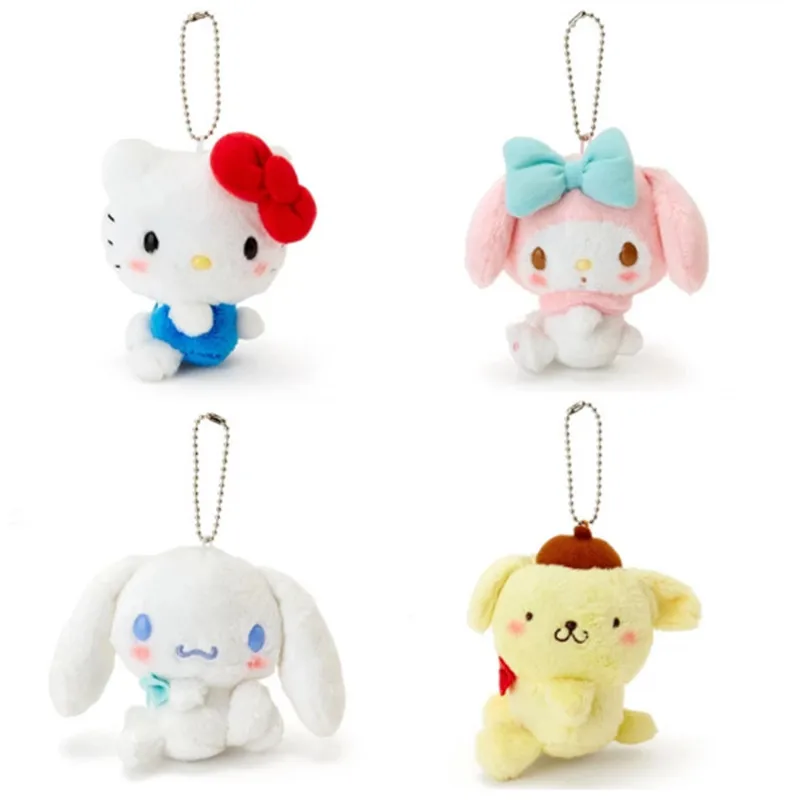

Милый плюшевый брелок для ключей, брелок для ключей в виде животных, собаки, кролика, кролика, кошки для девочек, женщин, детей, игрушки, мален...