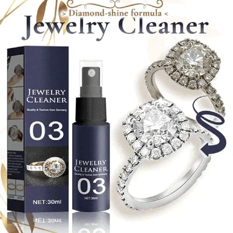 

Jewelry Cleaner Spray Diamond-shine Jewellery Cleaning Agent Detergent Remove Rust Surface of Jewelry And Smooth Metal Surface