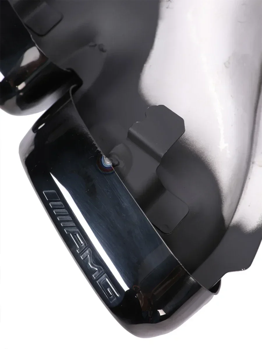 C63 C43 стильный задний диффузор с выхлопными наконечниками для Mercedes Benz C class W205 Sedan