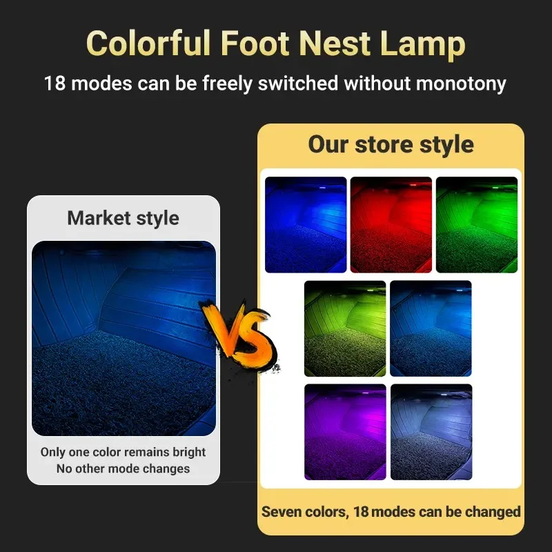 Лампа Footwell для Audi A4 A5 A6 A7 Q3 Q5 A8 Q7