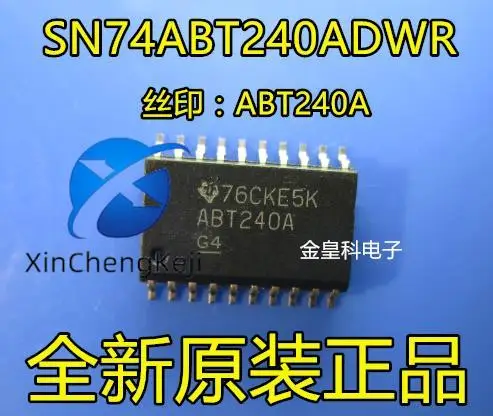 30pcs original new SN74ABT240ADWR ABT240A SOP20 driver