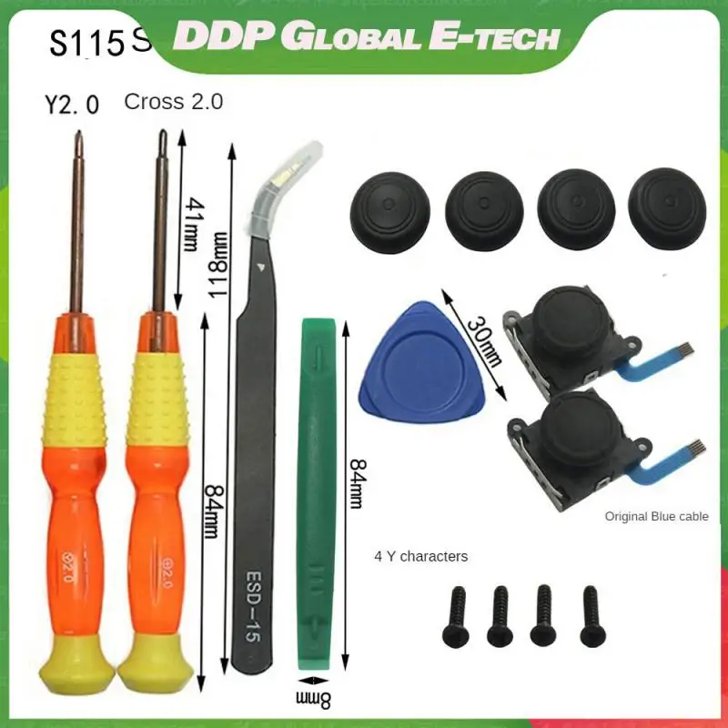 

Soft Silicone Joystick Accessories Silica Gel Game Peripherals Real Machine Mold Opening Efficient And Portable Screwdriver