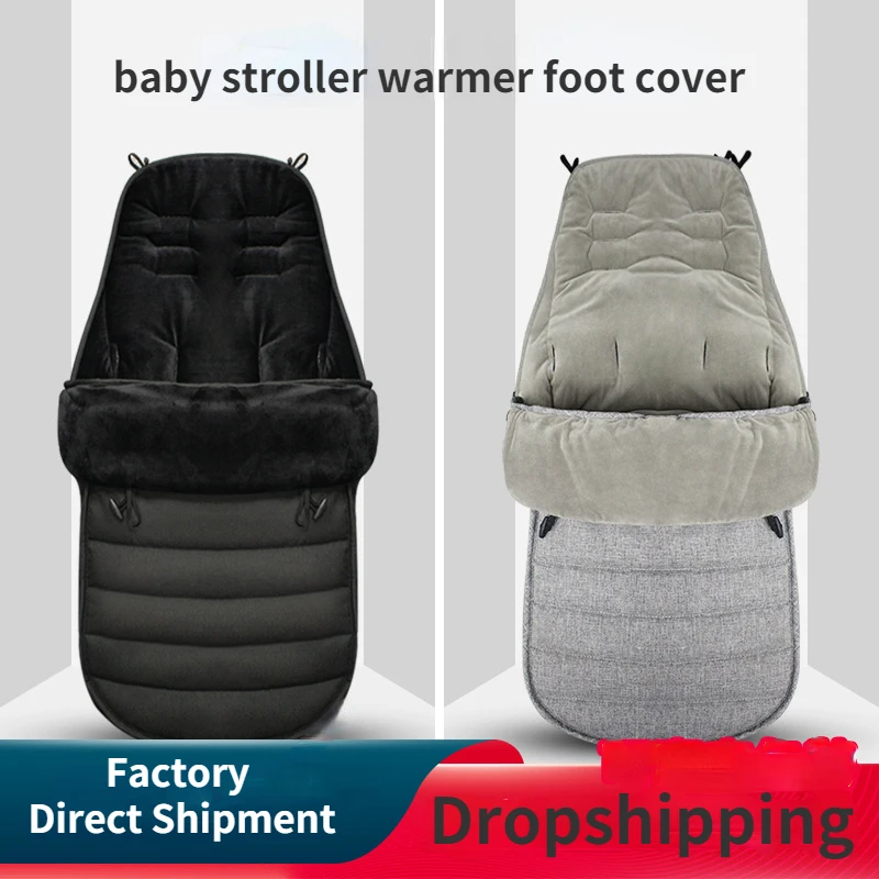

Baby Stroller Sleeping Bag Pram Warm Footmuff Cotton Envelope Sleepsacks Cover For Yoyaplus and Universal Stroller Accessories