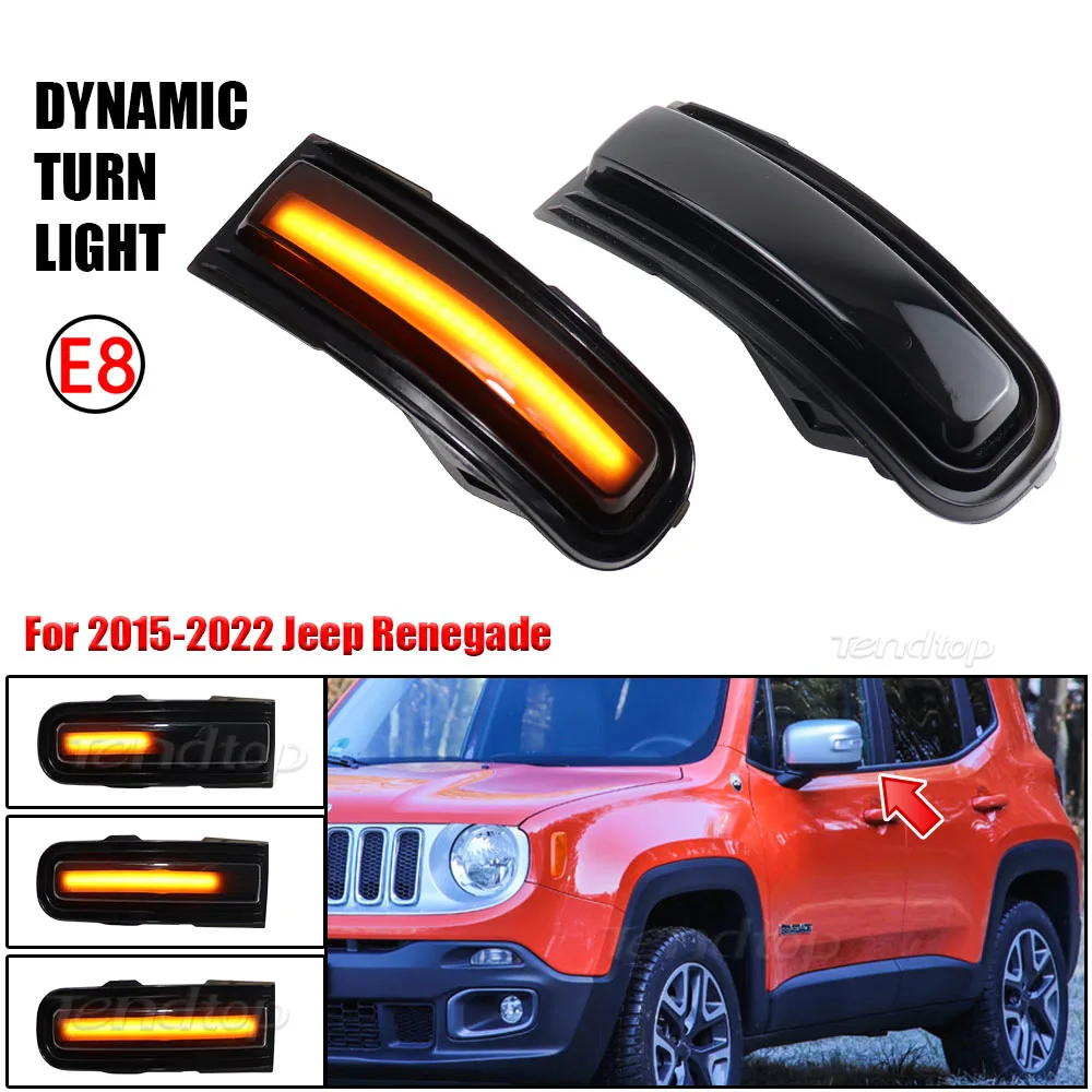 

2 шт., поворотники для Jeep Renegade 2015-2022