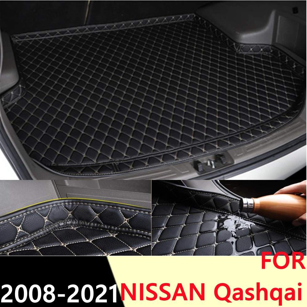 

Коврик для багажника автомобиля для Toyota Camry 2008-21, для любой погоды, XPE, Высокий Боковой задний грузовой коврик, подкладка, автомобильные задни...