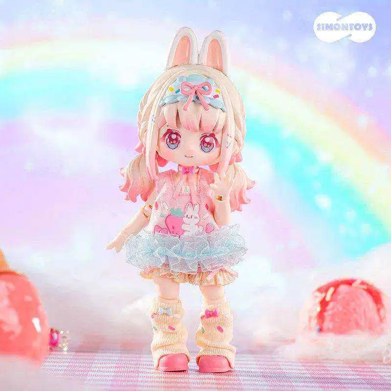 Фото Оригинальная коллекционная шарнирная фигурка SIMONTOYS NYZAII Sweet Fantasy Series 1/12 BJD, подвижная, с шарнирами, для декора стола, в наличии №2