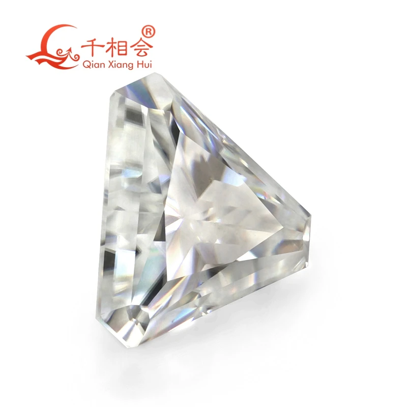DF GH белый цвет треугольной формы огранка коннер алмазная муассанит свободный