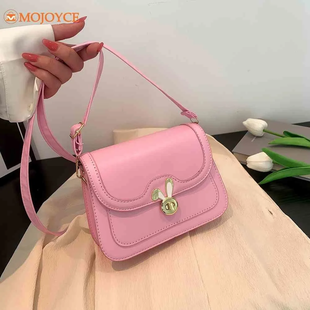 

Women's Retro PU Leather Crossbody Bags Solid Color Saddle Bag Women's Casual Clutch Purse Female Messenger Bag Shoulder Bags