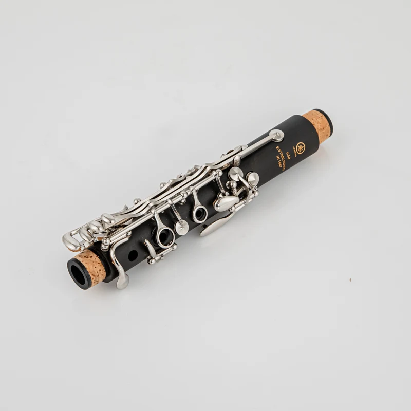 Фото Кларнет G Key, 17-клавишный Ebonite B-плоская настройка, гладкая поверхность, устойчивый к трещинам, профессиональный стиль, деревянный духовой инструмент №3