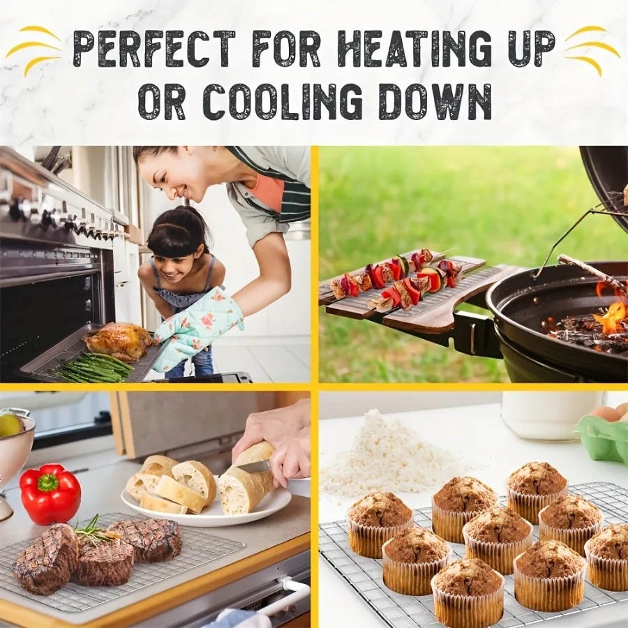 Портативная Сетка Для Гриля Барбекю С Охлаждающей Подставкой Уличная Кухонная