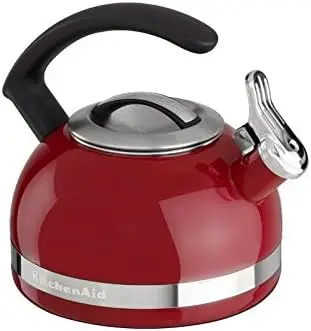 

Kettle with C Handle and Trim Band, 2-Quart Calentador de agua portátil Water heater kettle home us Hervidor de agua eléctrico