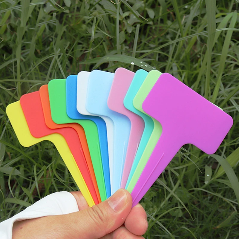 

10PCS/SET Garden Plant Label Flowers Potted Plant Nursery Signs Prompt Card And Tag Identification Tools Garden Decor