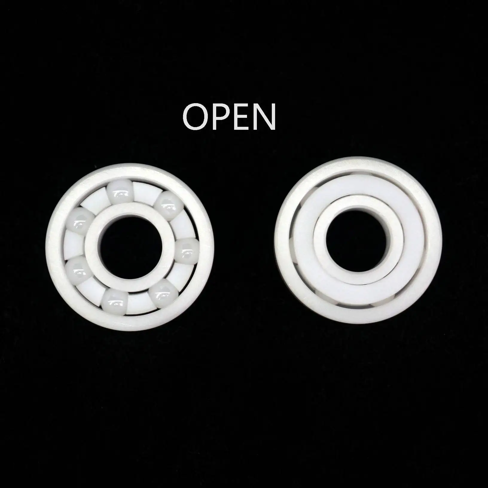 Фото Циркониевый керамический подшипник ZrO_2 Finger Spinner ABEC3 Model 683 684 685 686 687 688 689 MR128 №2