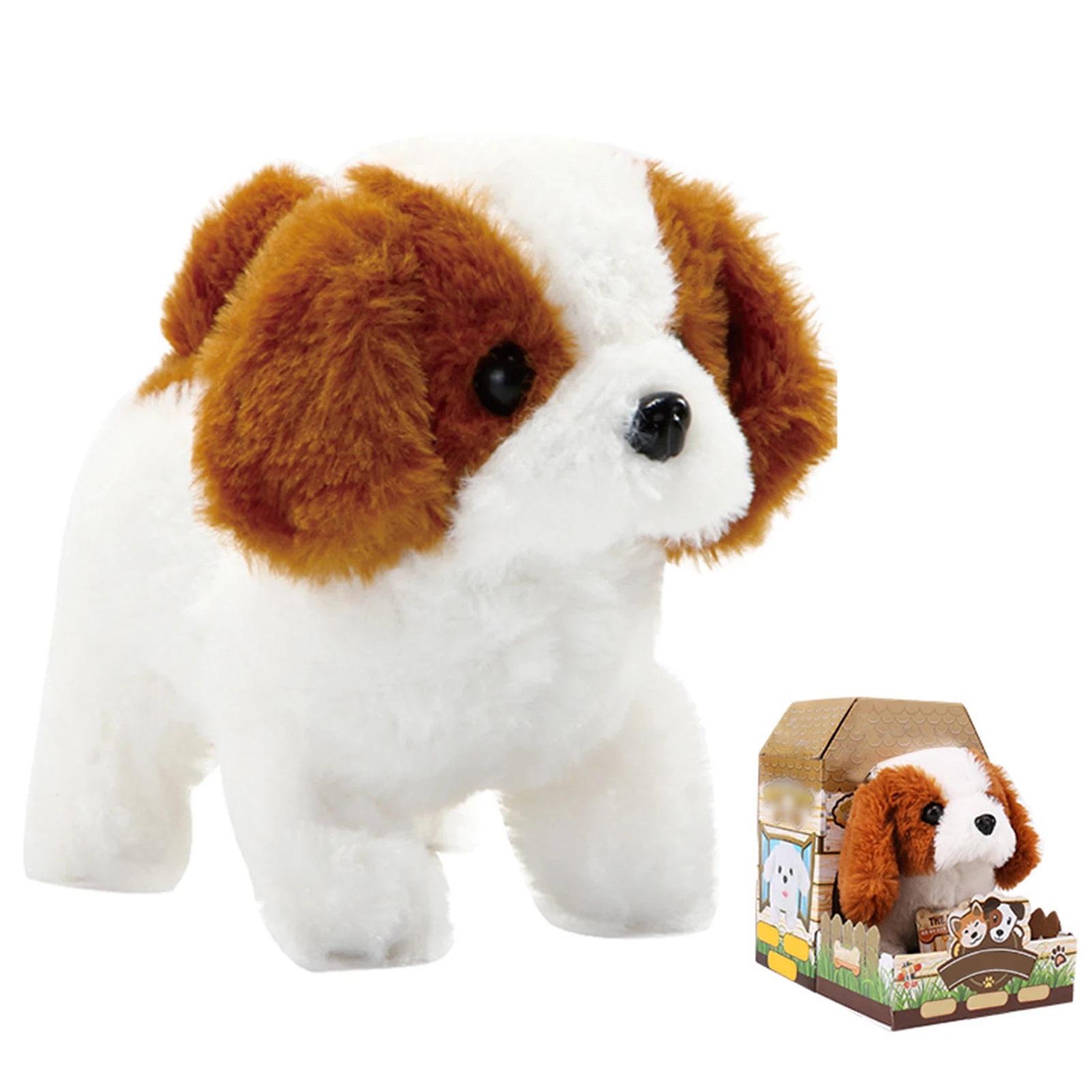 

Electronic Interactive Plush Dog Talking Golden Retriever Stuffed Puppy Animal Dogs Children's Smart Electric Toy Barking