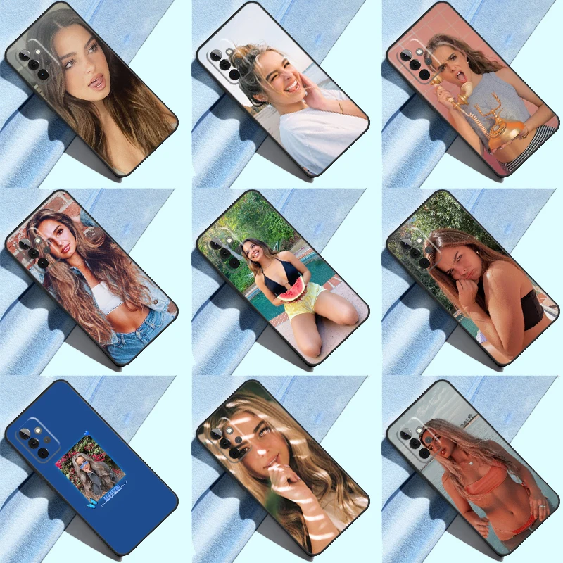 Чехол Addison Rae для Samsung Galaxy A23 A12 A32 A42 A52 A72 A50 A70 A10 A20 A21S A52S A51 A71, чехол