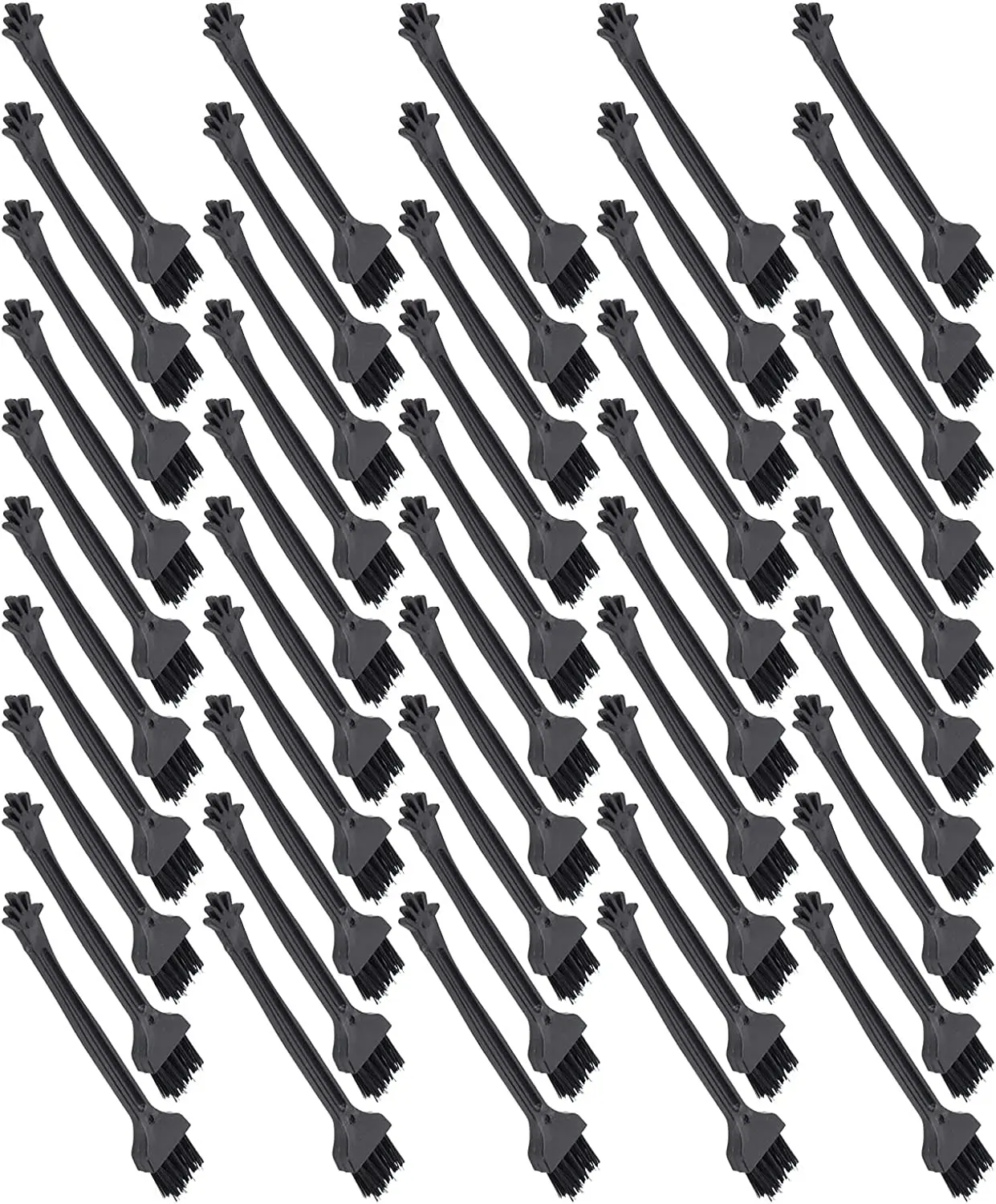 

Wide application cleaning brush for computer appliances