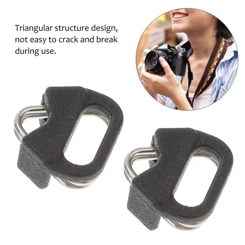 

4 Sets Camera Clip Camera Split Strap Hook Mirrorless Camera SLR Camera Hook