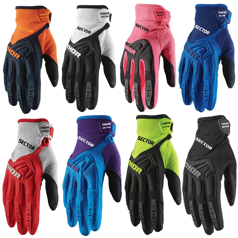 2022 перчатки THOR SECTOR противоударные дышащие велосипедные для горного и