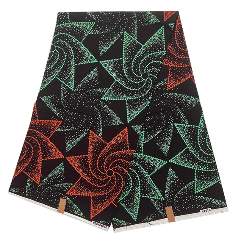 

Последнее поступление, гарантированно, ткань Batik, Анкара из натурального воска, африканский 100% хлопчатобумажный оберточный материал с прин...