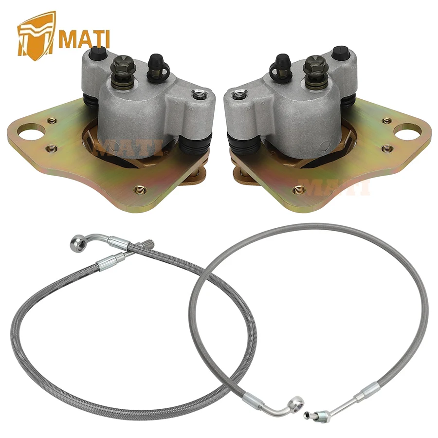 Передние тормозные суппорты и шланговые линии для Polaris Sportsman 500 570 700 800 450 2007-2017