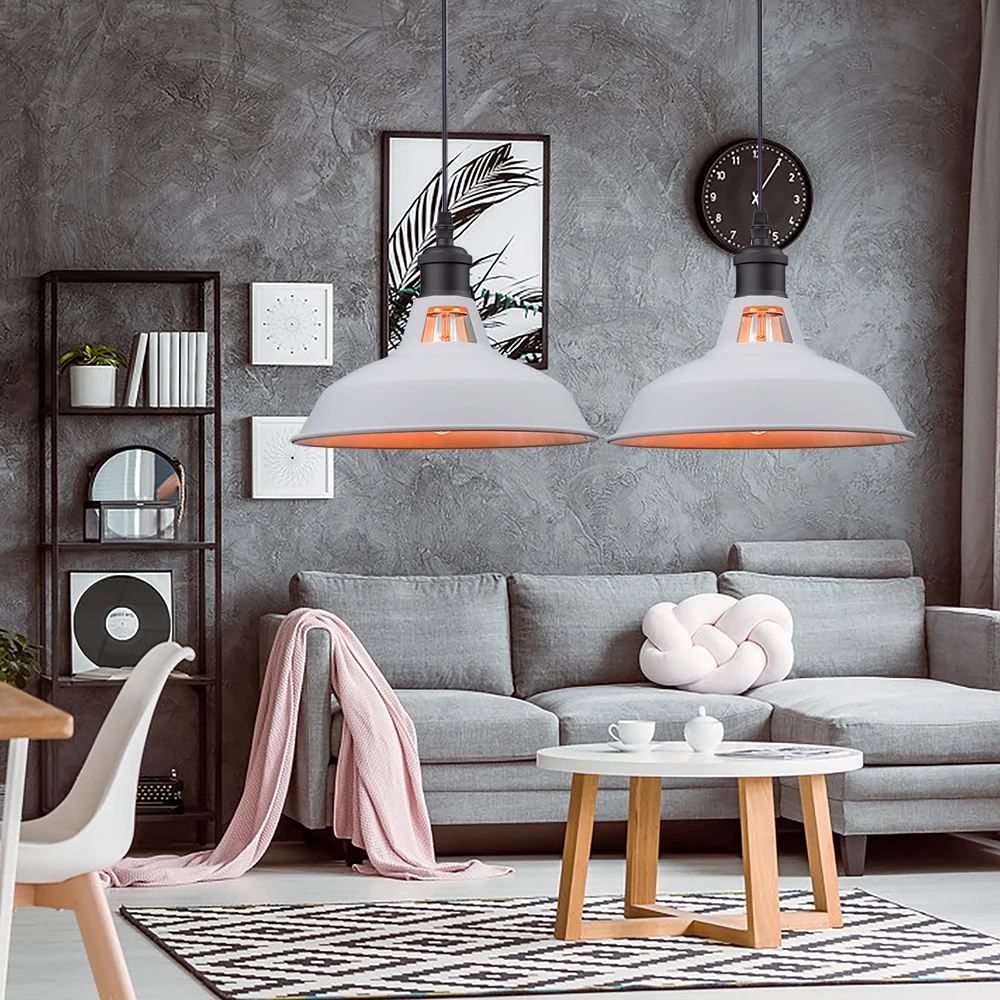 Металлический подвесной светильник