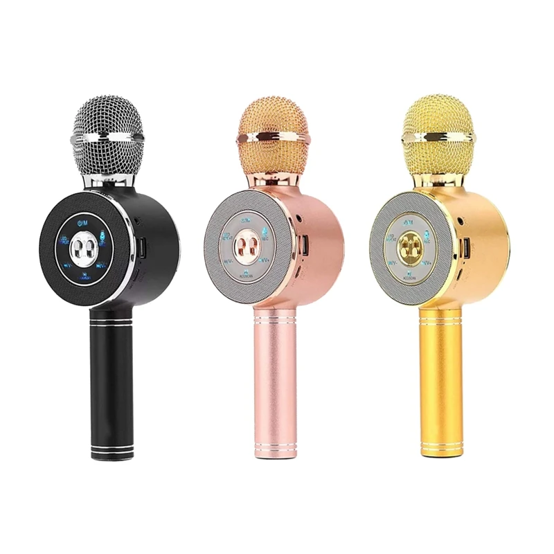

HFES беспроводной Bluetooth музыкальный микрофон K Song KTV живой компьютер смартфон микрофон