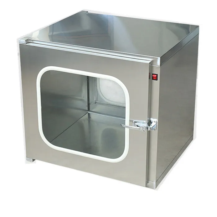 

Lab Dust Free Room Mechanical Interlock Transfer Window Uv Pass Box