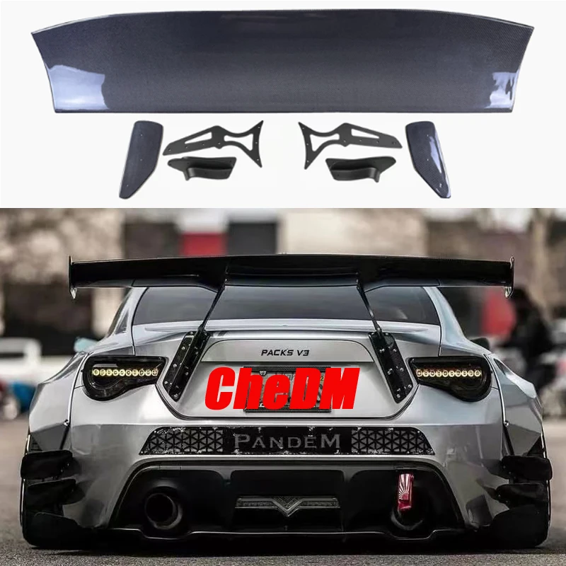 Стайлинг автомобиля Неокрашенный Черный ФАП/углеродное волокно материал G Style GT 86