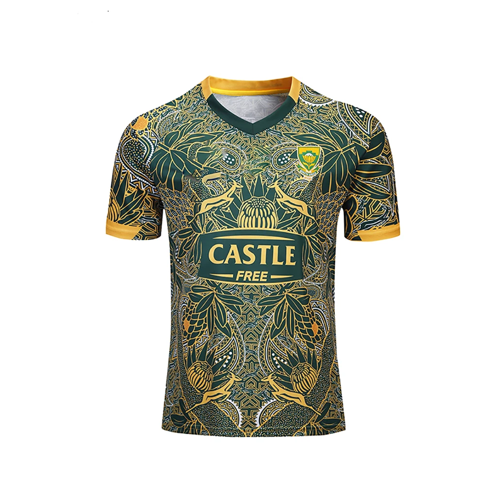 

South Africa 2019 Edition Men's Rugby Jersey Sport Shirt
