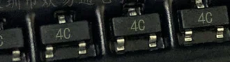 (100 шт.) SOT-23 SMD общего назначения PNP Транзисторы (маркировка 4C)