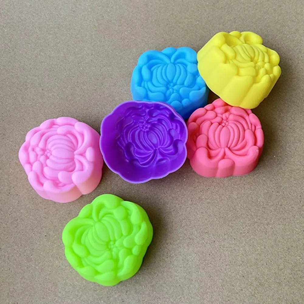 6 шт./набор силиконовые формы для мыла 5 см