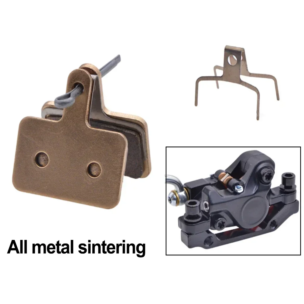 2 пары велосипедных тормозных колодок для суппортов XOD цельнометаллические