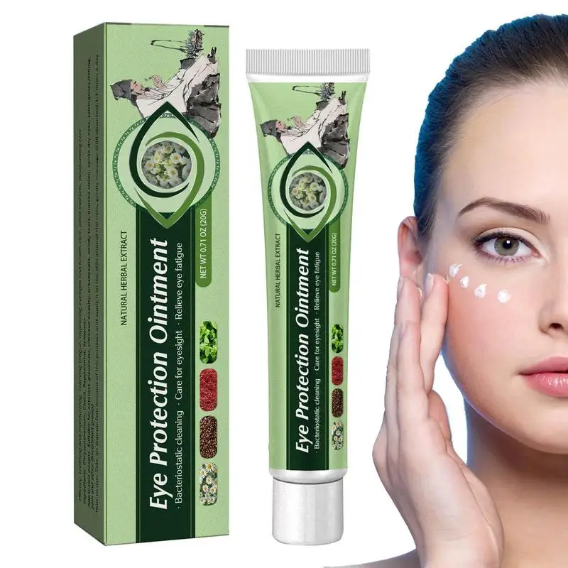 

Увлажняющий крем для глаз, мазь для защиты глаз, крем для ухода, осветляет кожу вокруг глаз, гладко снимает зуд от красных глаз