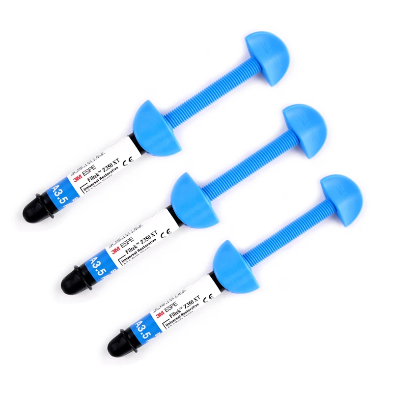 

4g/Syringe 3M ESPE Filtek Z350XT Supreme Dental Filling Composite Universal Restorative Light Cure Resin A1B Shade Nanocomposite