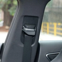 abs matte car side seat safety belt cover trim for mercedes benz e class w212 w213 s w222 cls gla cla