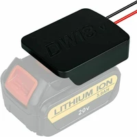 dw18v connector compatible for dewalt 18v lithium battery conversion power output adapter