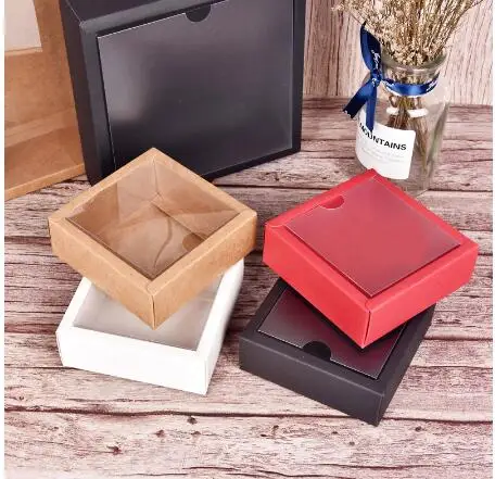 Transparent Pvc Cover Gift Packaging Box Cartons Boxes Toddler Shoes Packaging Box