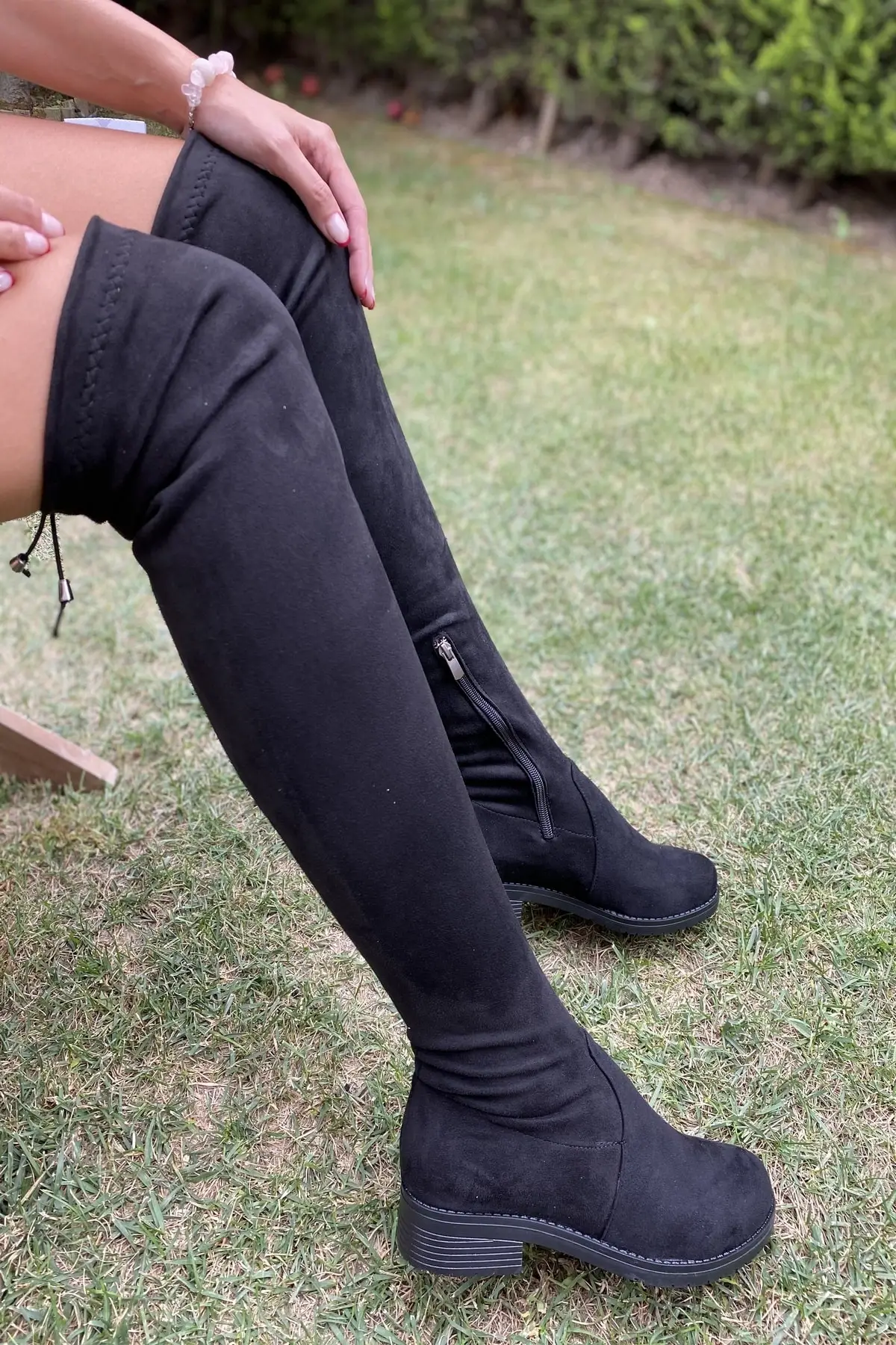

Women BootsZipper Ankle Black Leg Part-Hugging New Designer Comfortable Ladies Boots Luxury Stylish Female Boots Platform