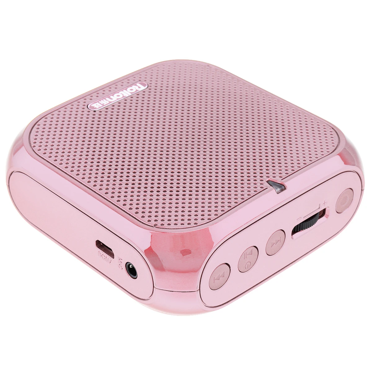 

Rolton Mini Original Sound Megaphone Portable Voice Amplifier Waist Band Clip Loudspeaker Support USB FMRadio TF MP3 Player 133g