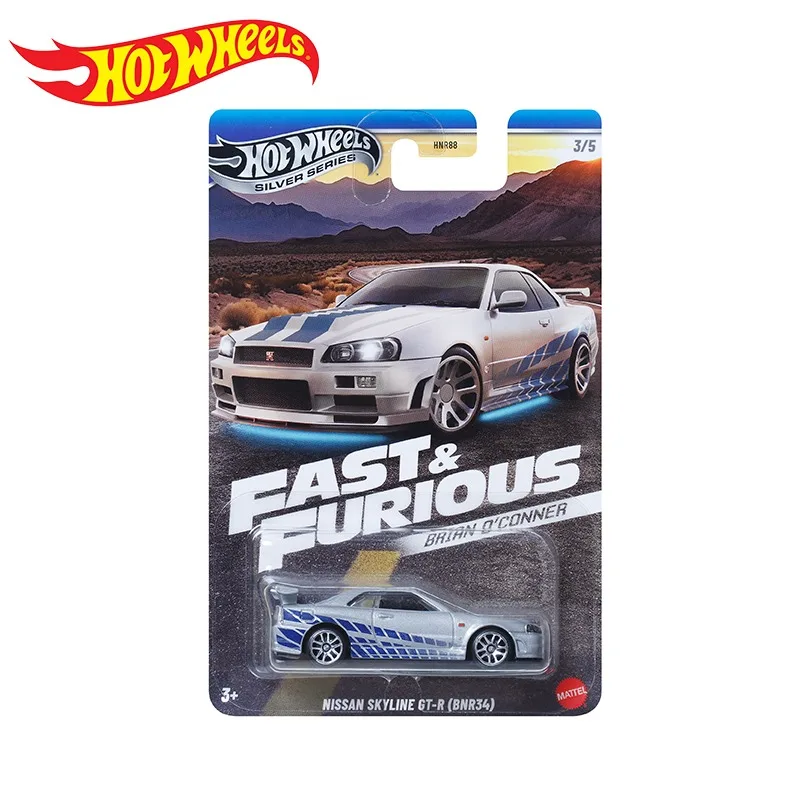 Ассорти Hot Wheels Fast and Furious HNR88 H Чехол Миниатюрные автомобили Hotwheels 1/64 Модель