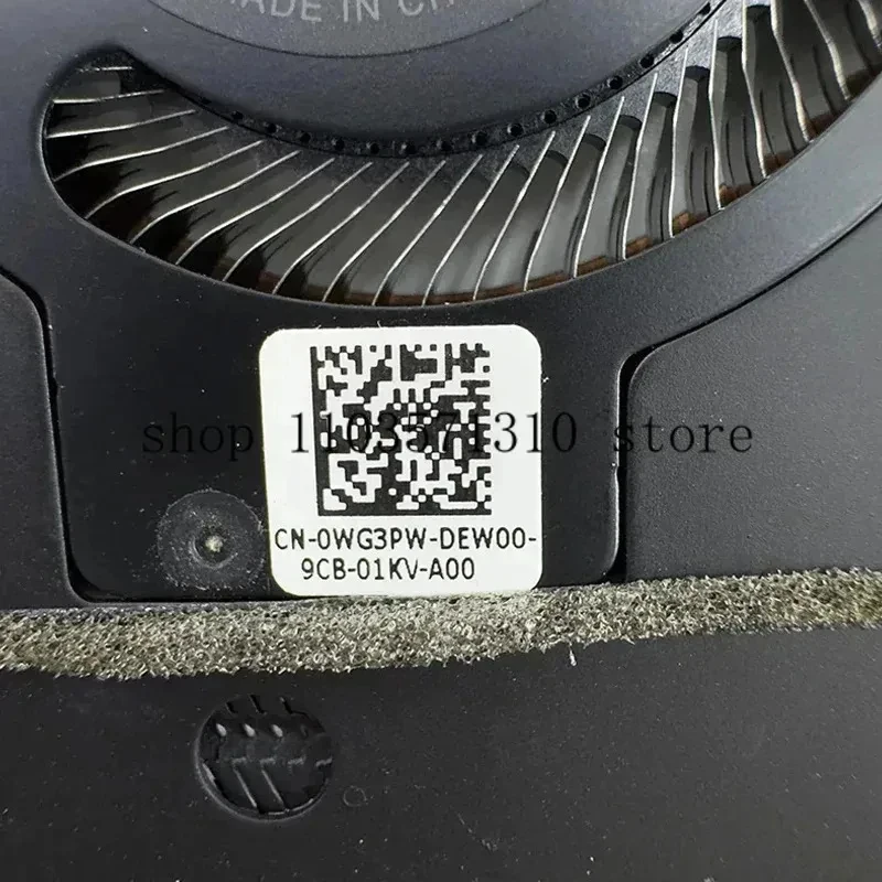 Фото 02H2TG Новый оригинальный охлаждающий вентилятор для ноутбука DELL Latitude 5401 с радиатором 2H2TG CN-02H2TG Высокое качество JMzm №3
