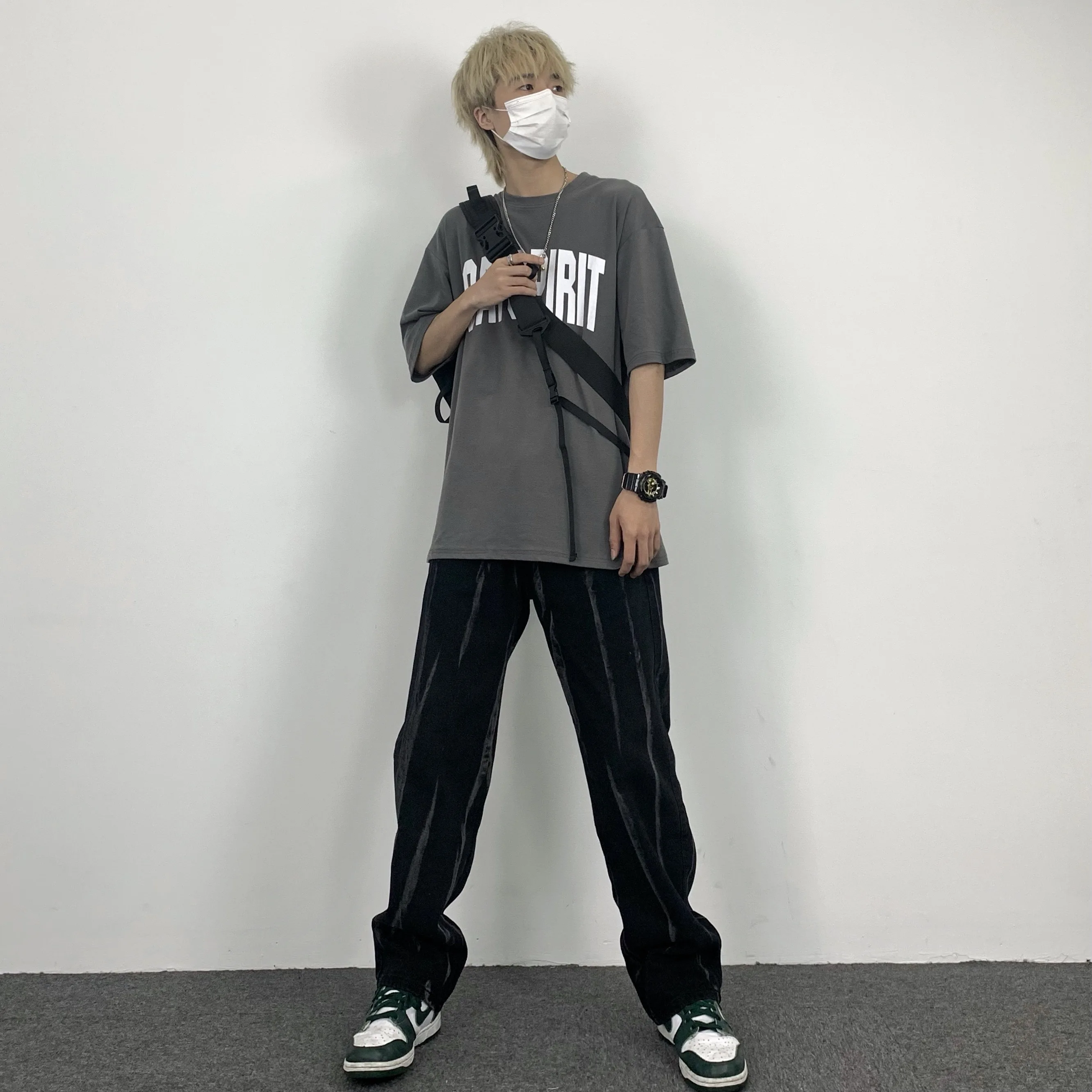 Men's Jeans Japanese Tie-dye Wide Leg Jeans Hip Hop Men's Pants Y2k Pants Jeans Fashion Streetwear Brand Jeans Jeans Aestethic