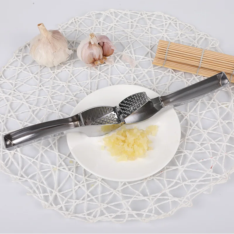 

Alloy Handheld Garlic Press Crusher Vegetables Ginger Squeezer Masher Ginger Mincer Cooking Tools kitchen accessories